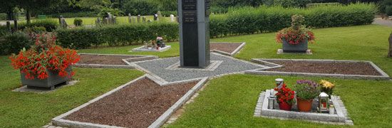 Friedgarten (Urnen) Friedhof Stadtteile